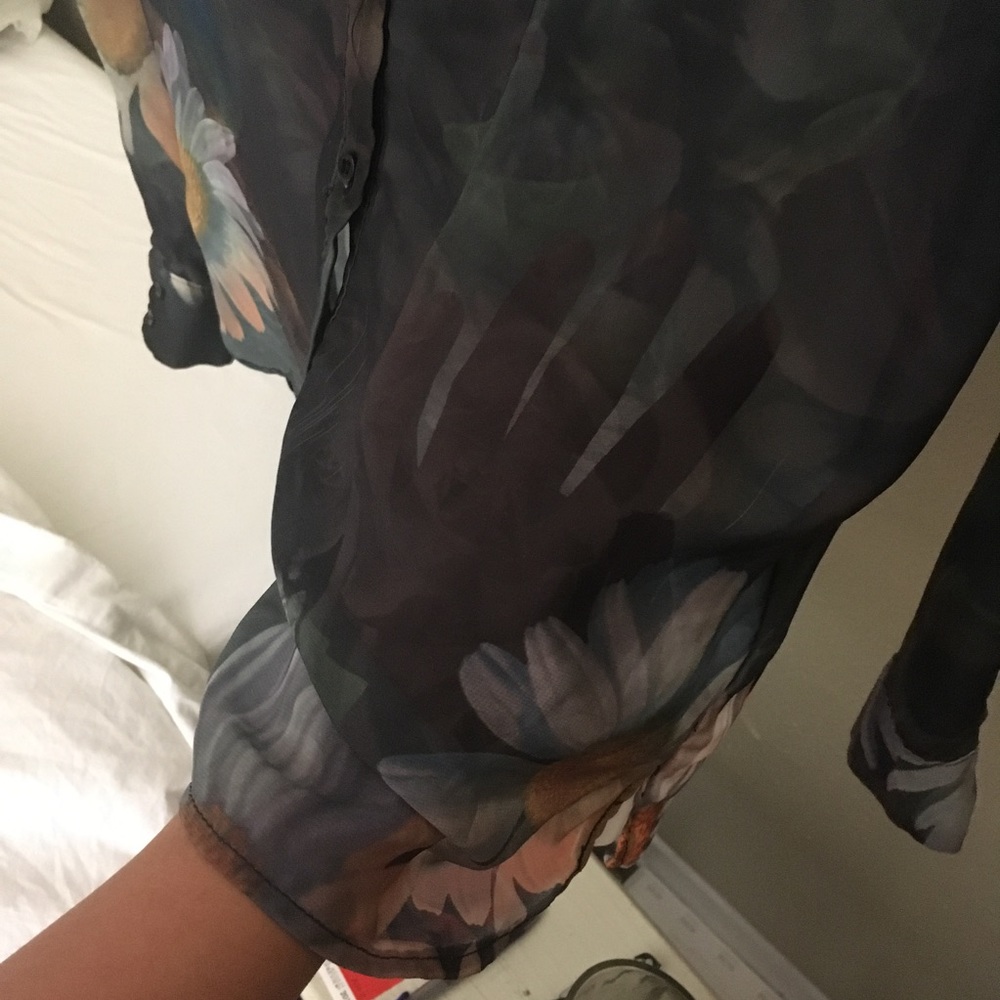 Floral sheer - Picture 4 of 5
